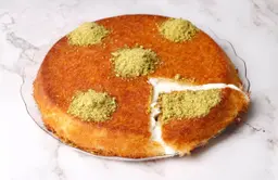 Basbousa with Cream