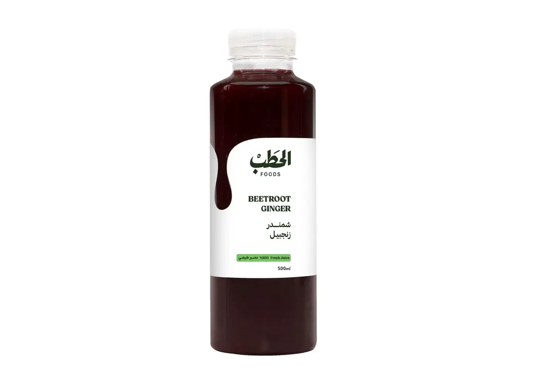 الحطب عصير شمندر وزنجبيل 500مل
