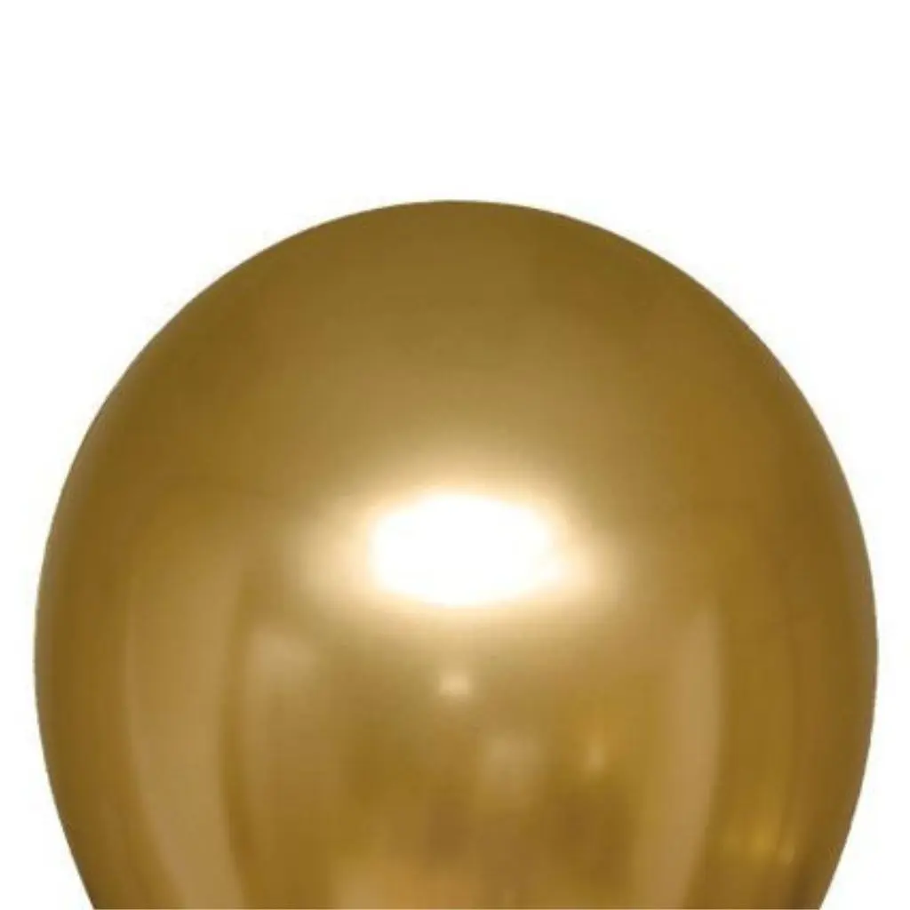 Golden Helium Balloon