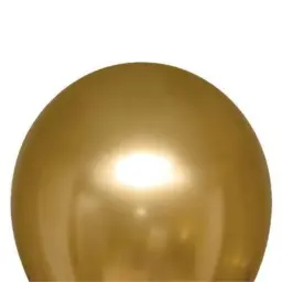 Golden Helium Balloon