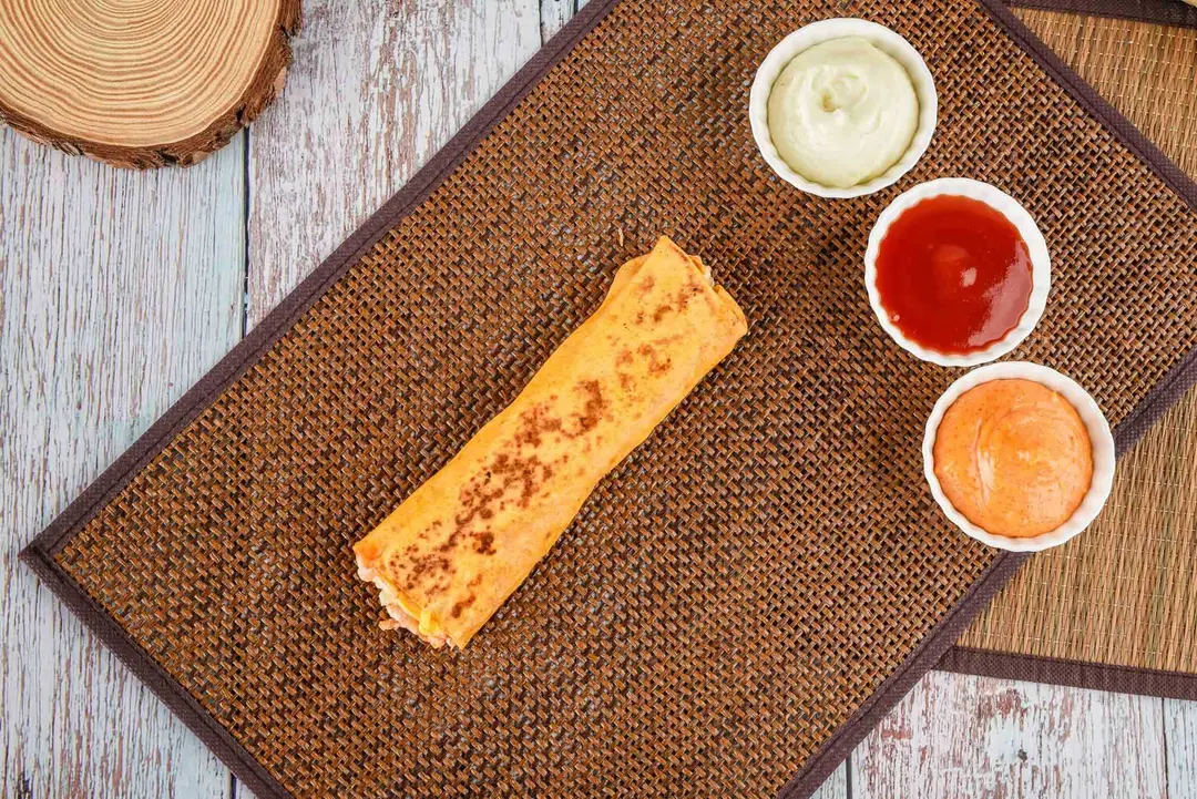 Shawarma With Red Bread