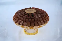 صينية زجاج ذهبي كأس 5393
