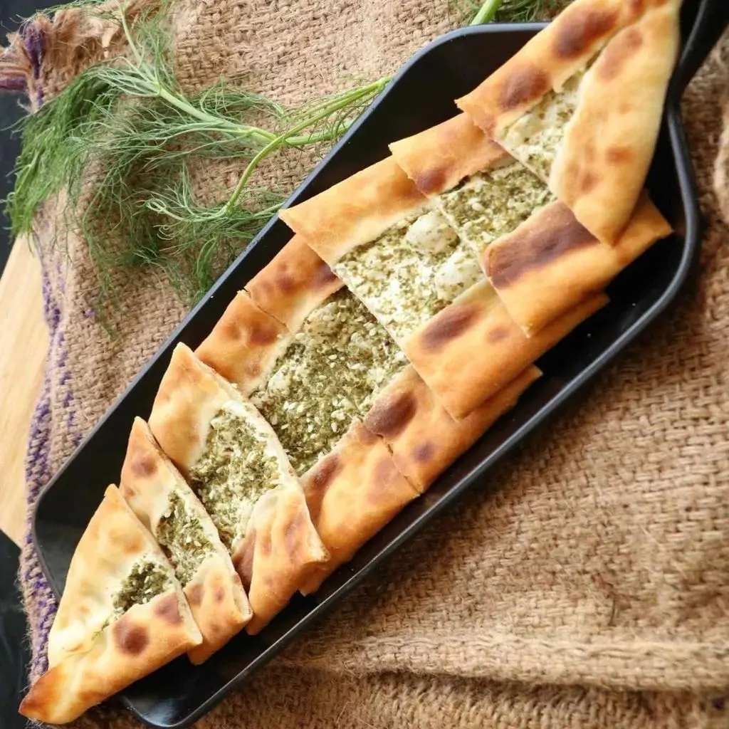 Zaatar with Cheese Pie