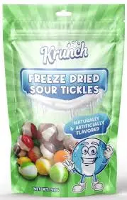 Skittles freeze dried Sour flavor