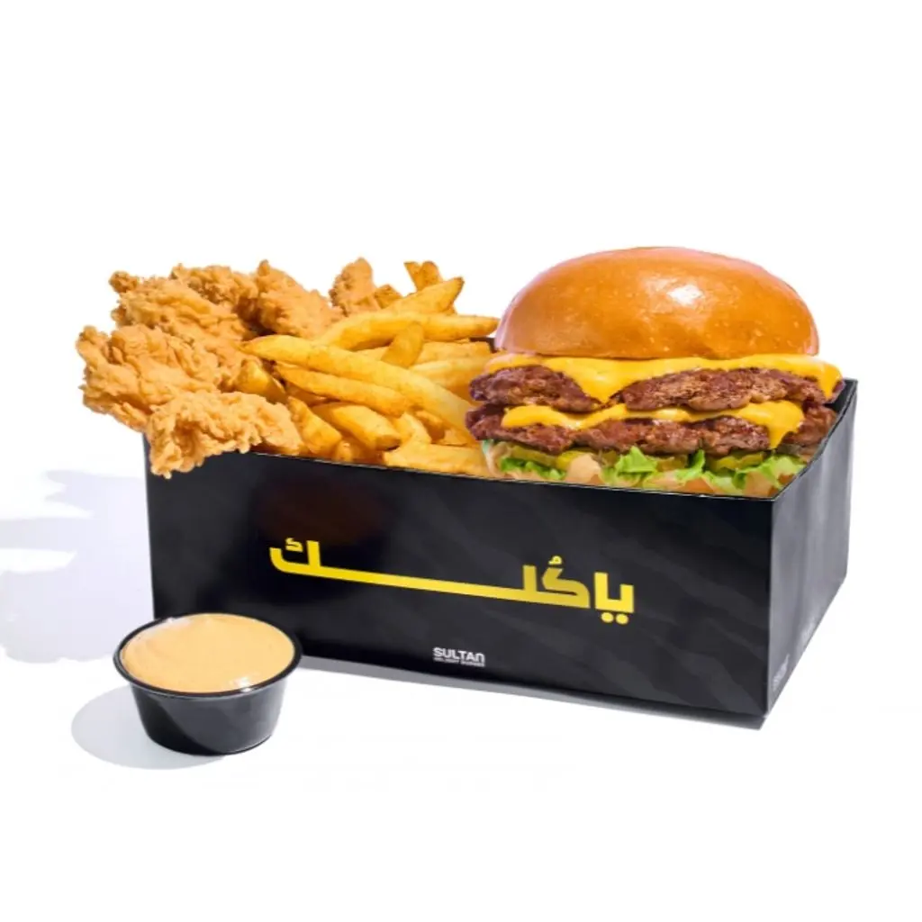 وجبة نمر دبل كراون