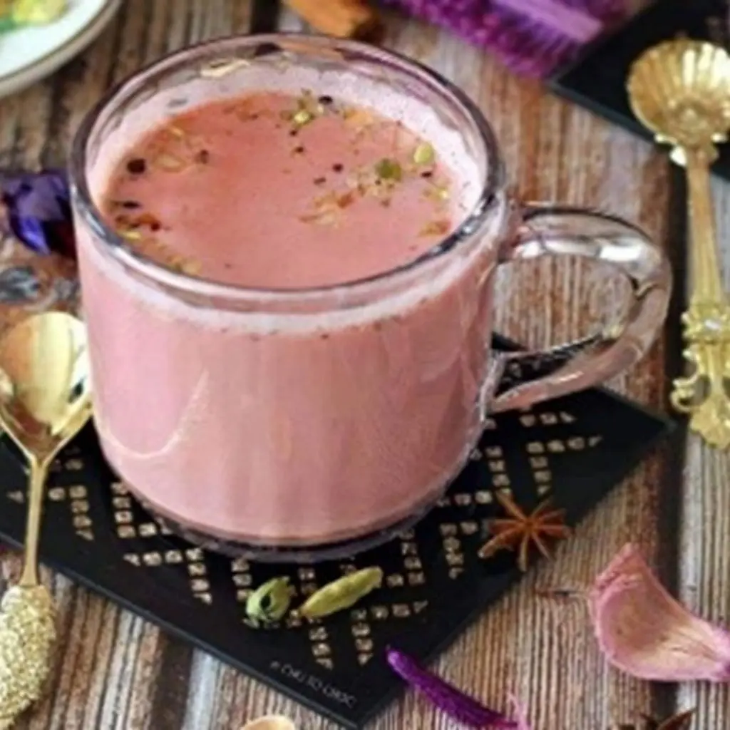 Kashmiri Tea with Nuts