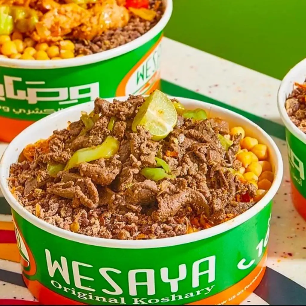Jumbo Koshary with Liver