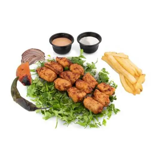 صحن شيش طاووق 3 اسياخ