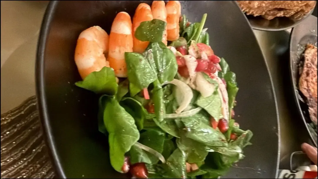 Shrimp Arugula Salad