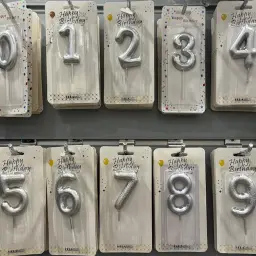 شمع أرقام