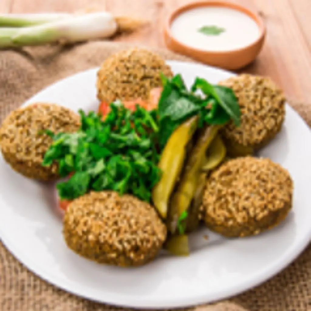 Stuffed Falafel Plate