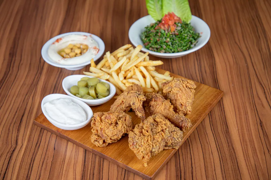 Half Broasted Chicken Combo