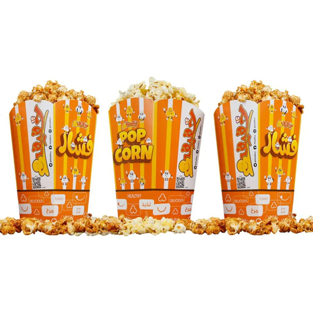 3 Large Popcorn