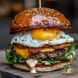 Double Angus Beef Burger