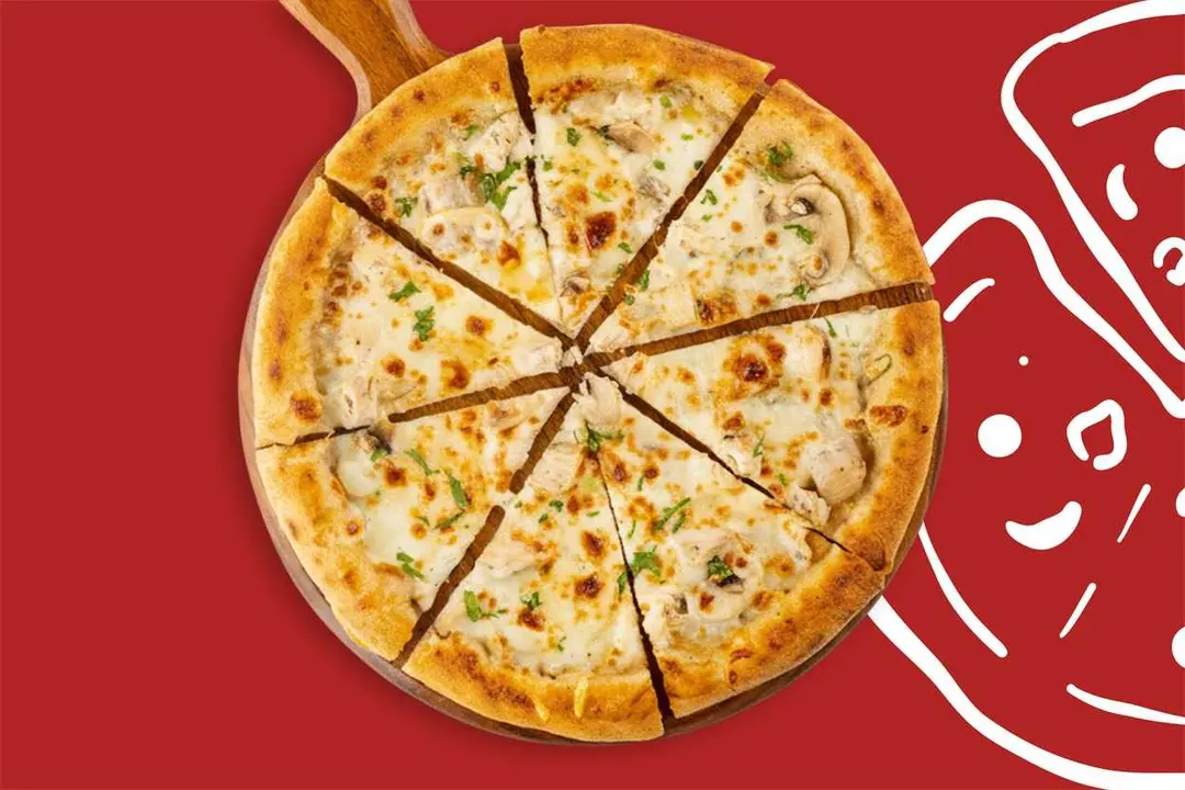 Chicken Alfredo Pizza - Large