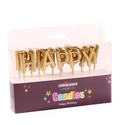 Sparkler Candle For Cake Or Celebration, Golden Colour