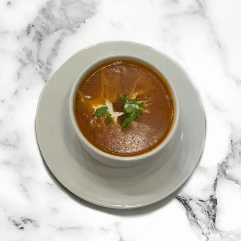 Shrimp Red Sauce Soup