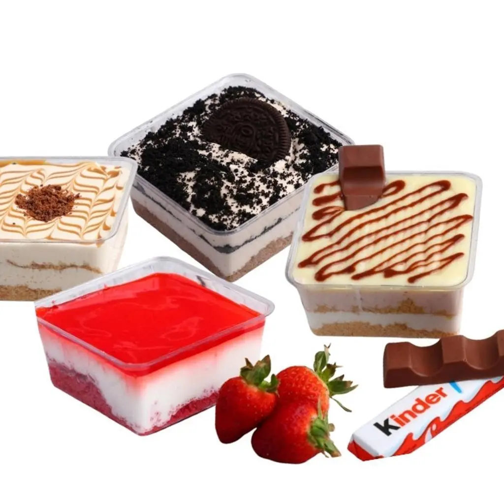 Cake with Different Flavors