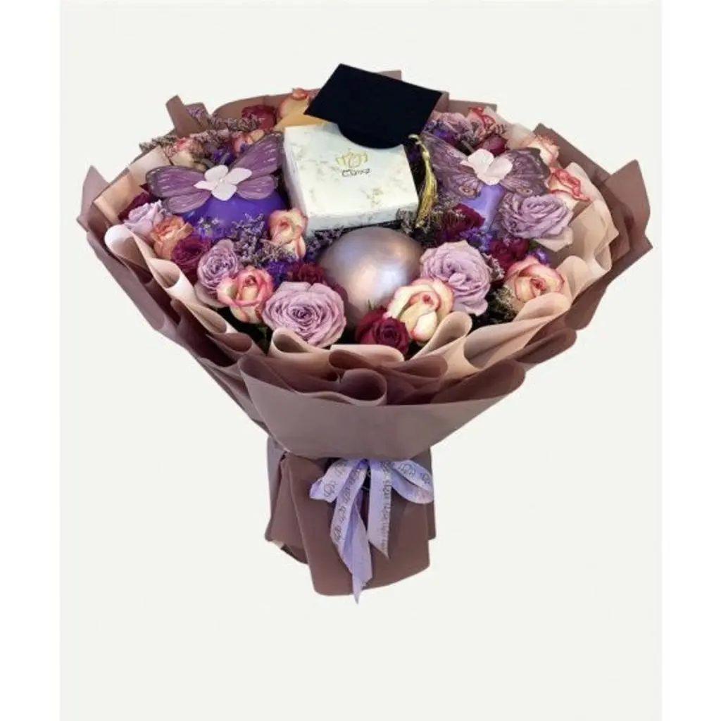 Graduation Bouquet with Chocolate