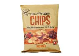 KETTLE COOKED CHIPS WITH PAPRIKA 150G