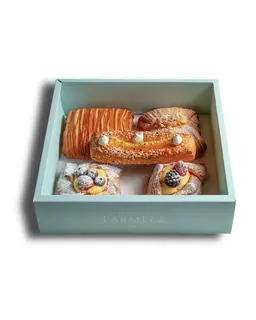 Mixed danish box, assorted and flavorful