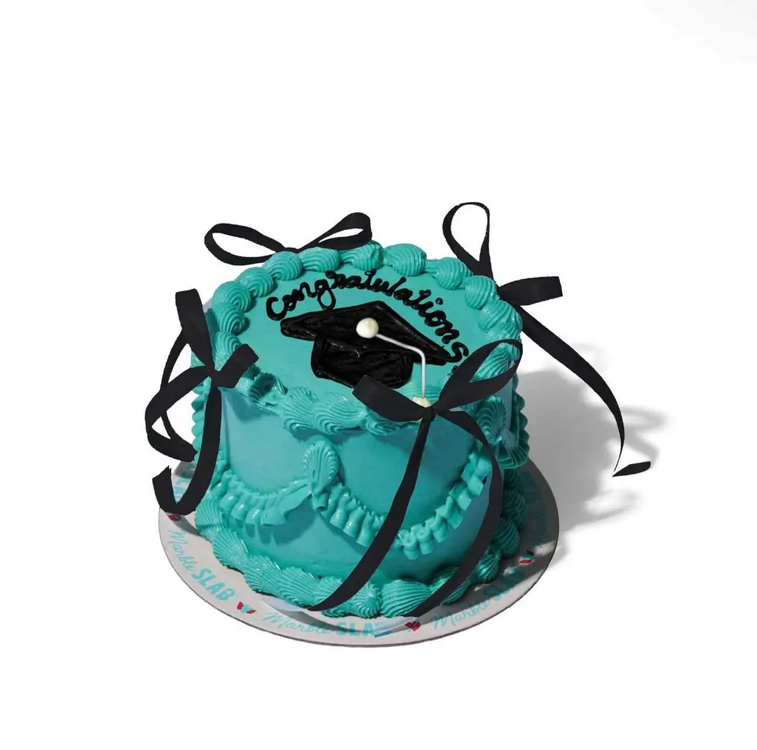 Tiffany Graduation Cake