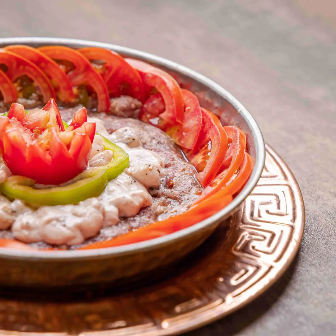 Meat kofta with Sanasil for one person