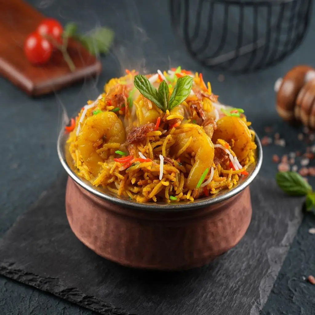 Shrimp Biryani
