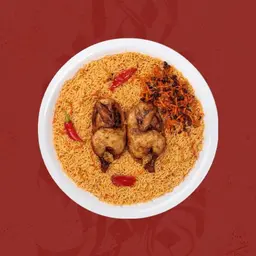 whole Chicken Kabsah With Rice