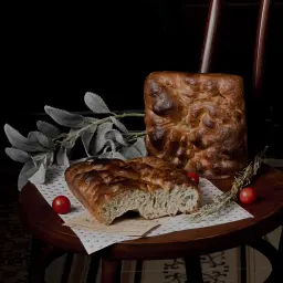 خبز فوكاشيا الإيطالي