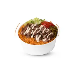 Meat shawerma rice mix
