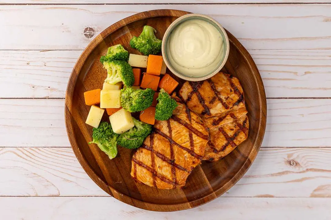 Light Grilled Chicken Platter