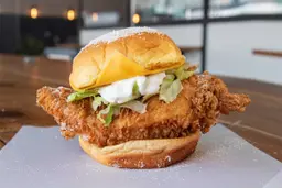 CHICKEN CEASAR SANDO