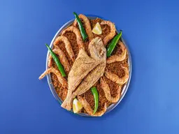 صينية مرجان زيت وليمون مع جمبرى