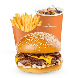Angus Burger Combo.