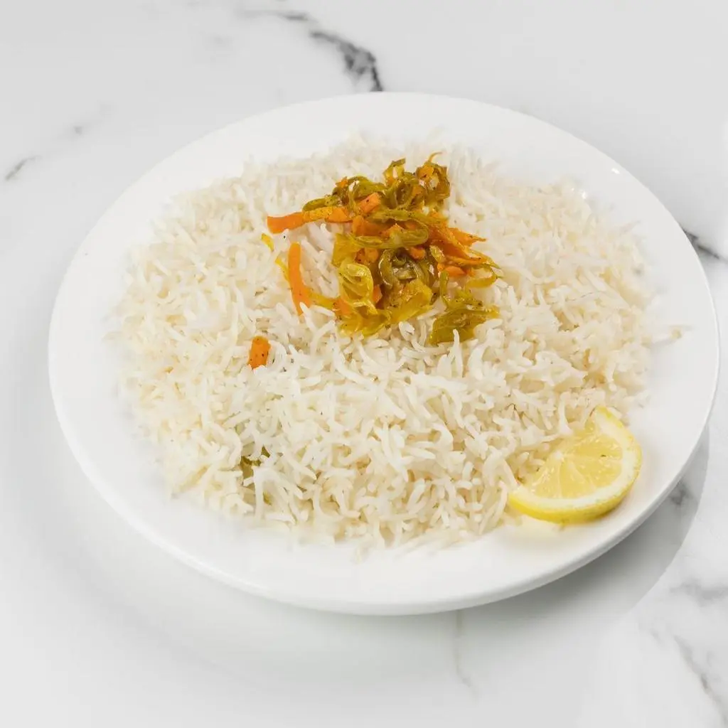 White Peshawri Rice with Mix