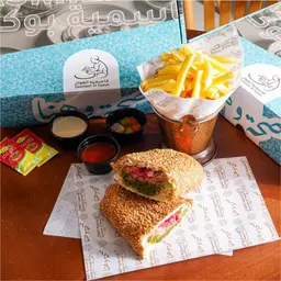 Falafel Kaak Meal