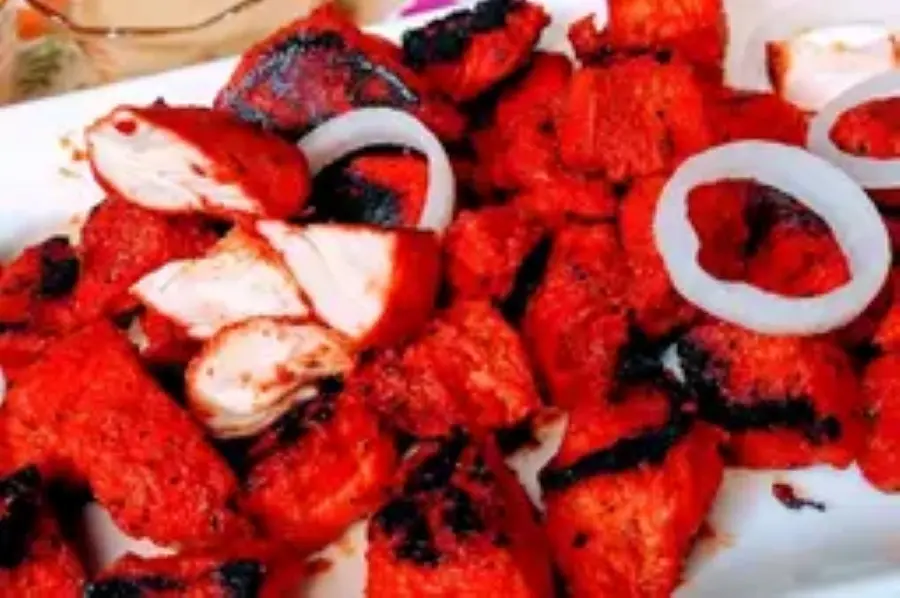 Red Velvet Chicken Tikka