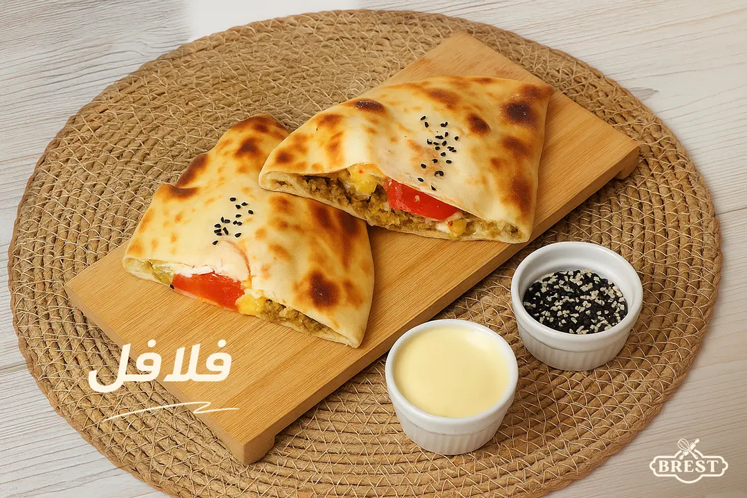 فطيرة فلافل كلاسيك