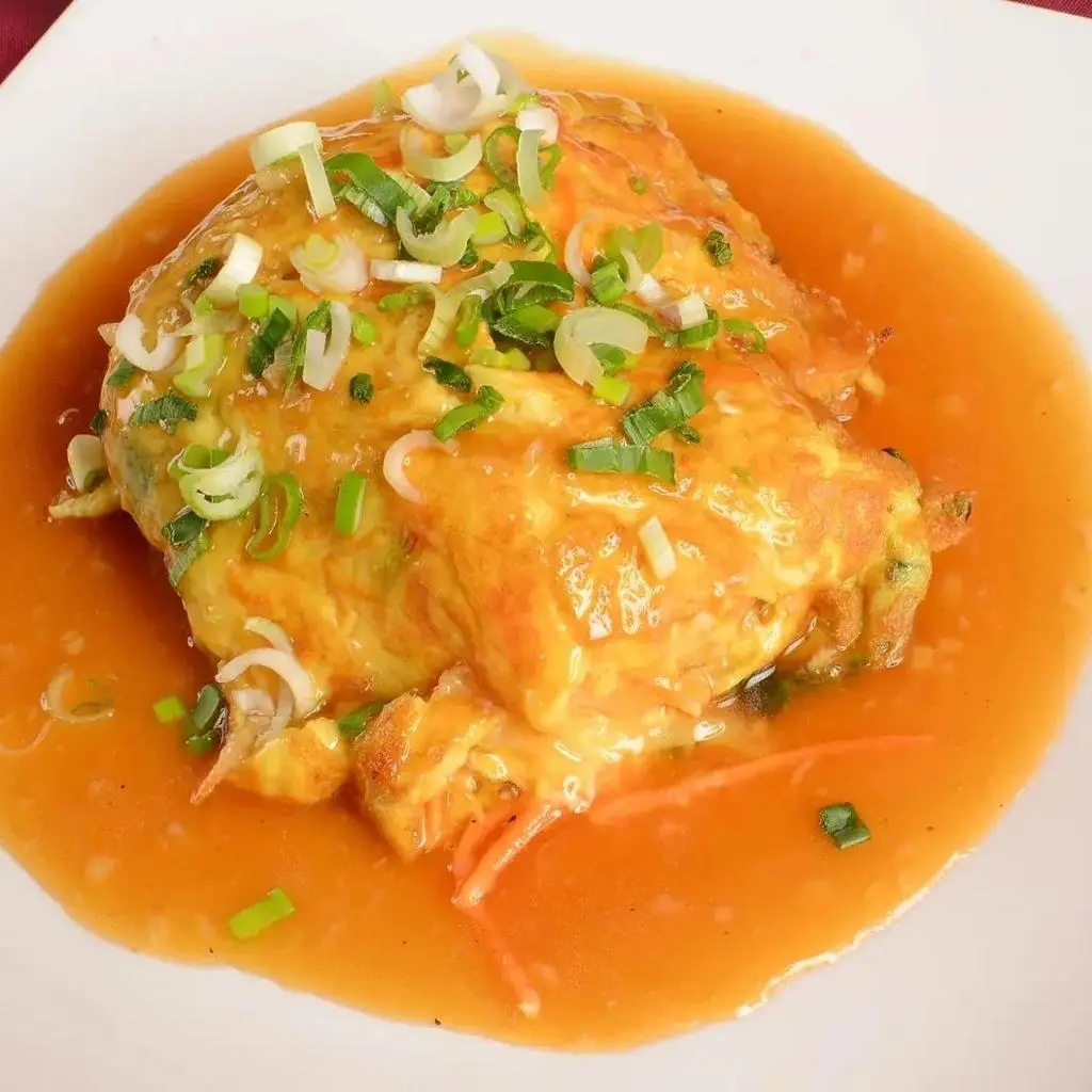 Shrimp with Egg Foo Young