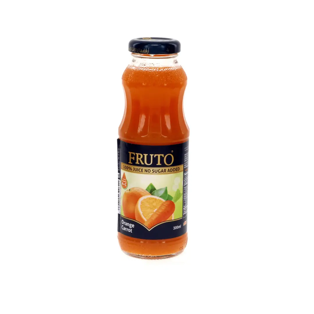 FRUTO Orange carrot & Grape juice
