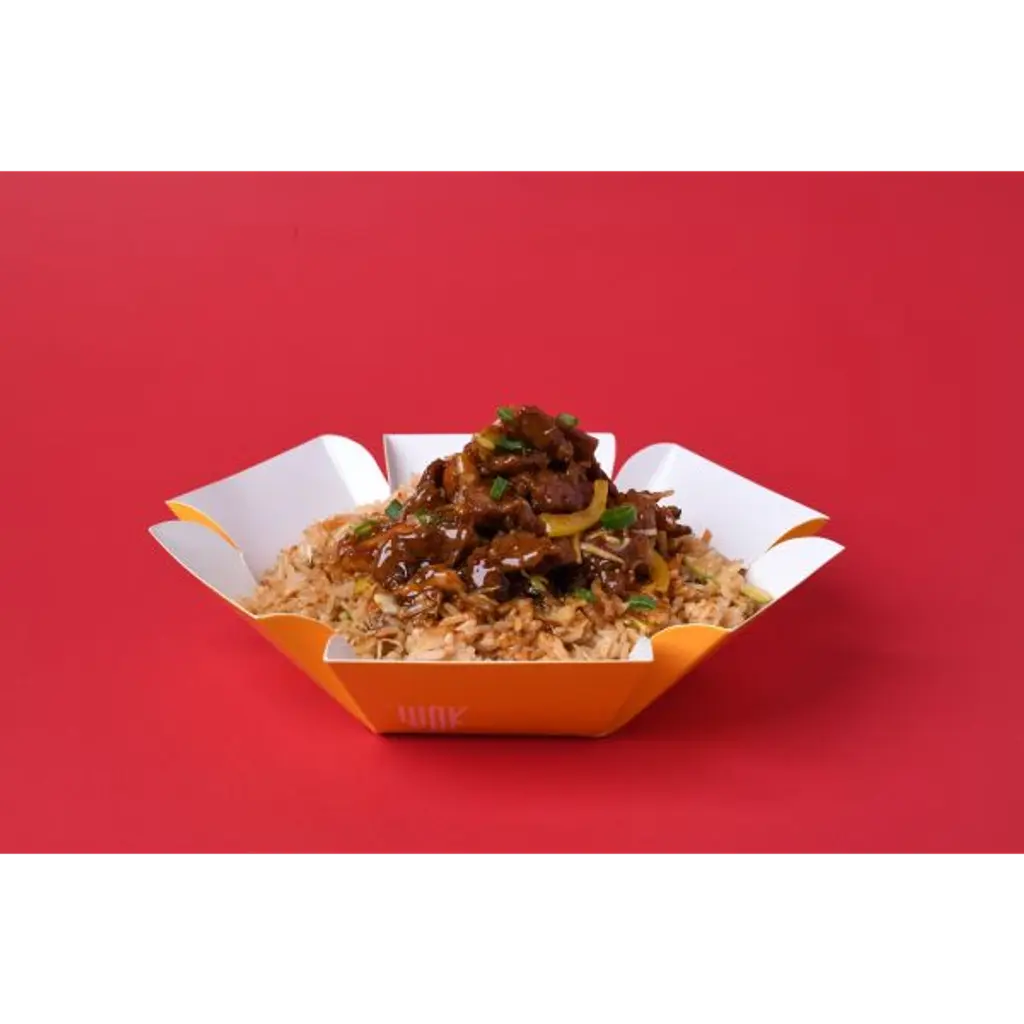 Beef Fire Wok with rice