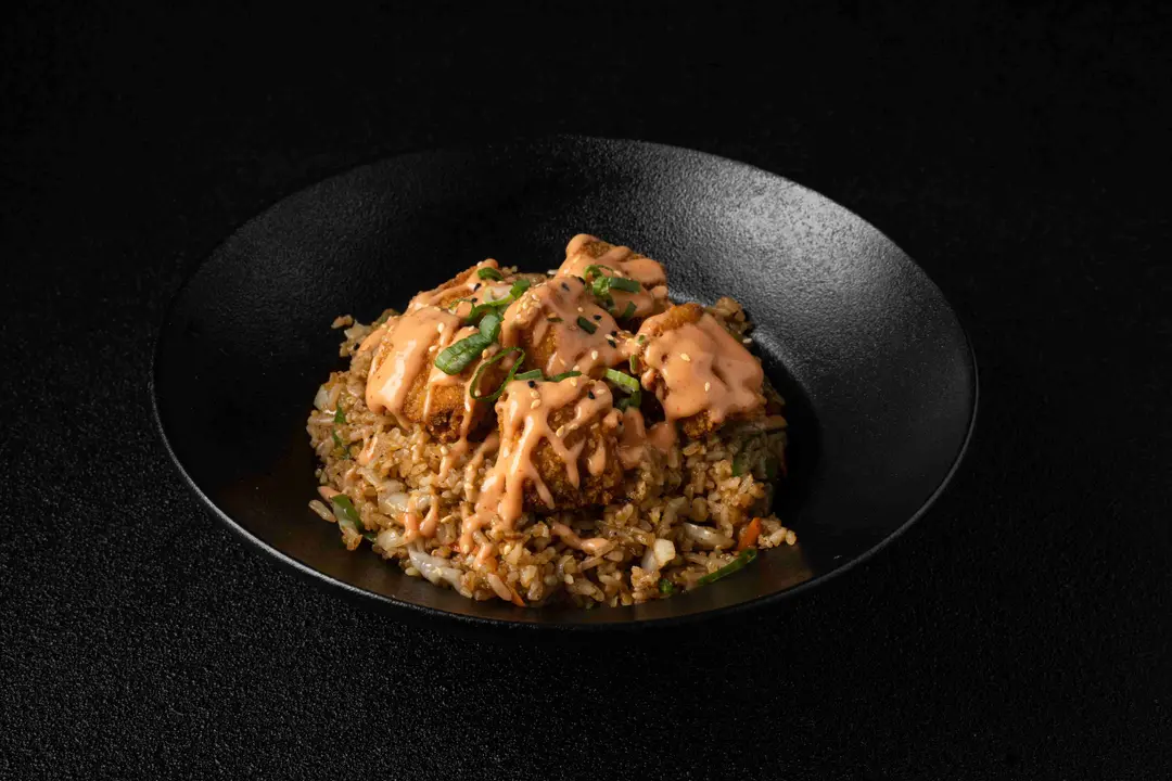 Rice Volcano Chicken - Dynamite