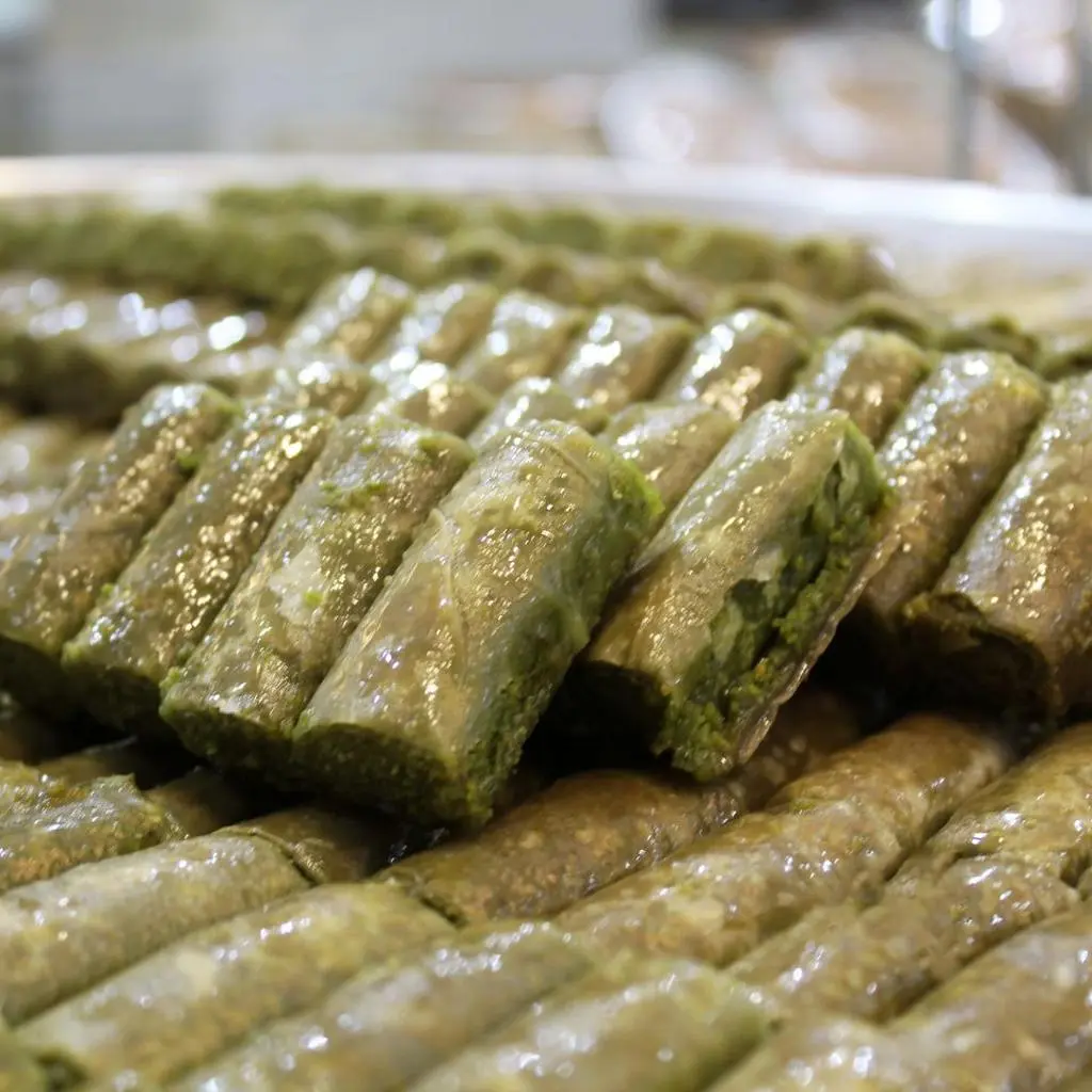 بقلاوة أصابع فستق