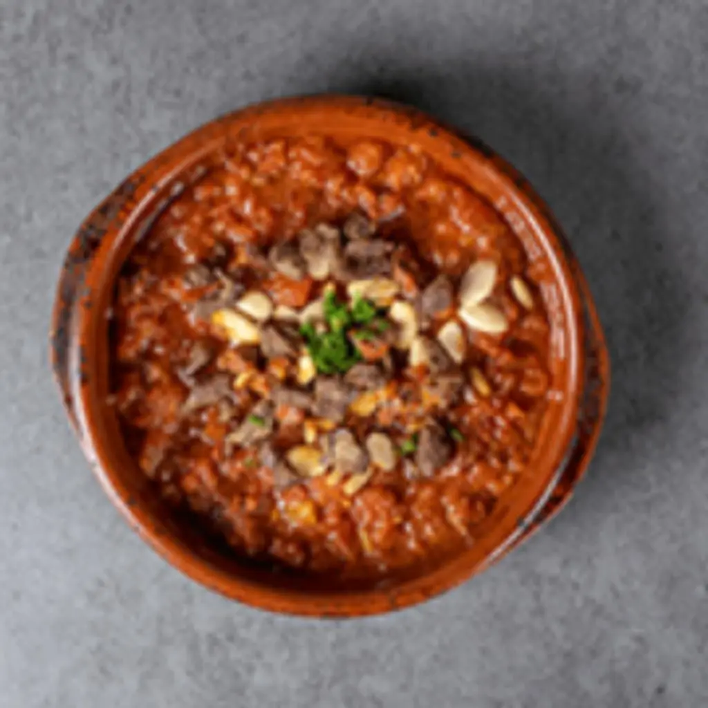 Tomato Qalaya with Meat