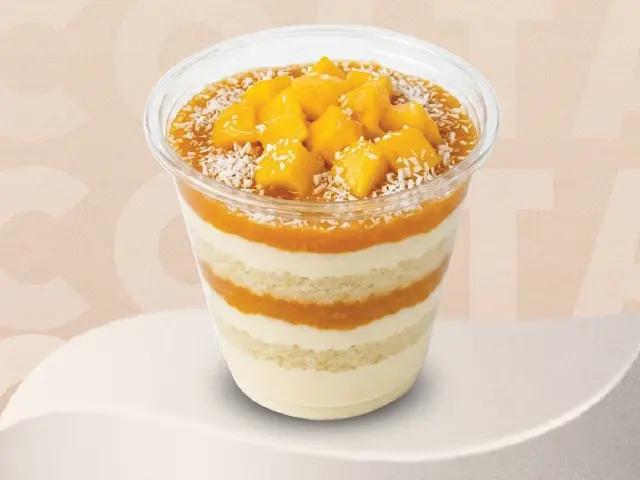 Mango Coconut Trifle
