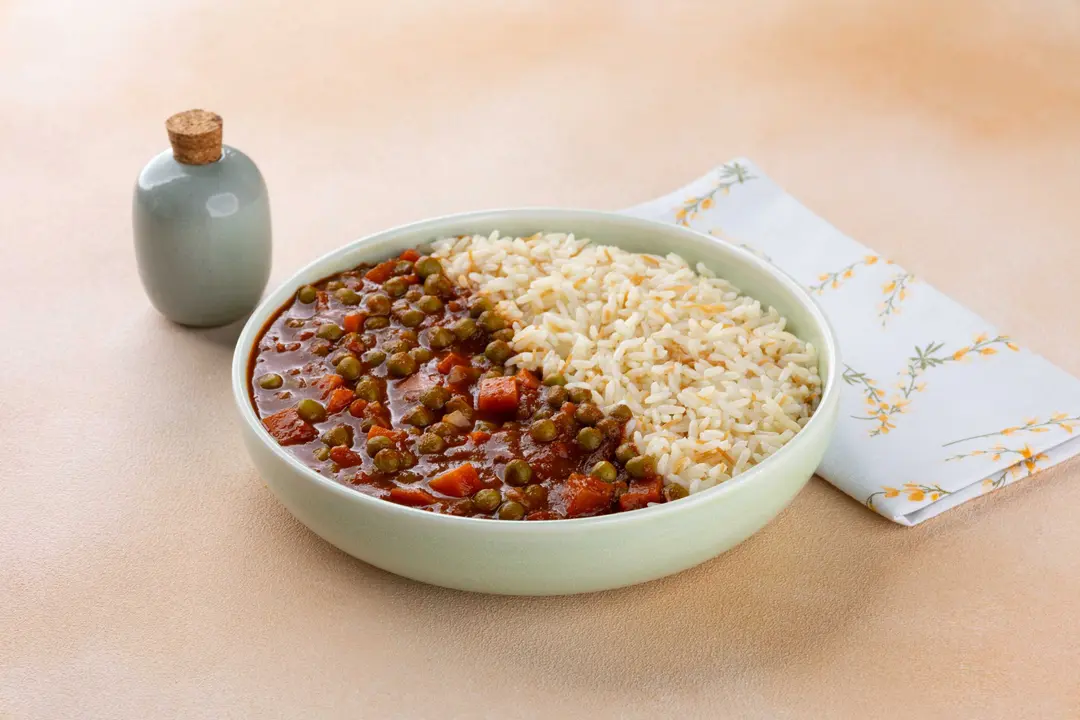 Vegetarian Bazella & Rice