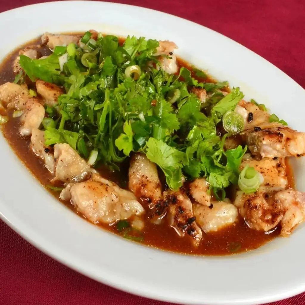Fish with Bean Sauce