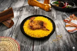 Half Mathbi Mandi Rice with Mathlotha