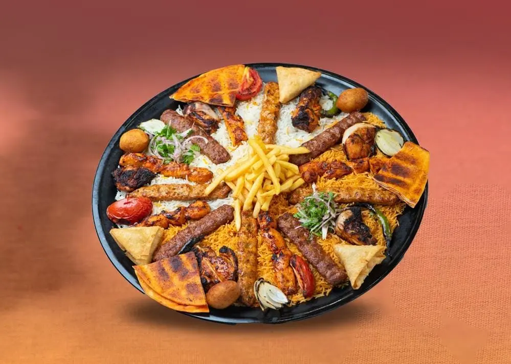 طبق مشاوي الضيف السعودي